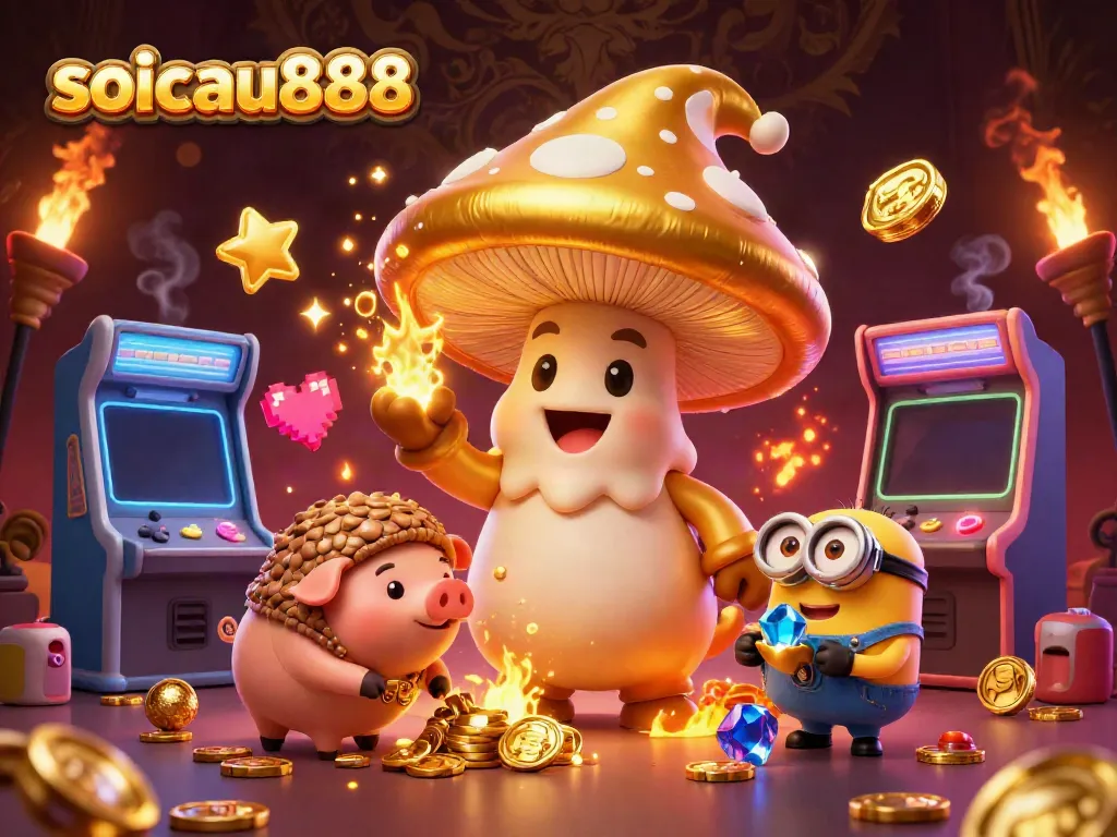 Engage in exciting gameplay at soicau888, featuring colorful gambling elements and magical characters.