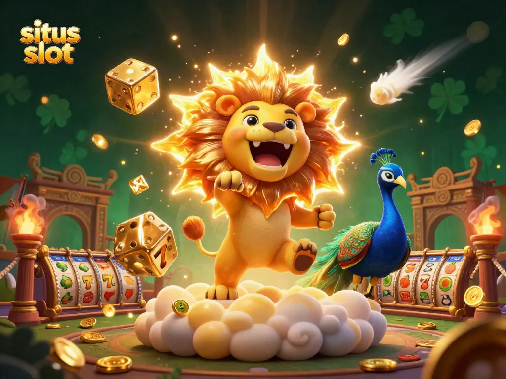 Engage with situs slot thrills and big wins in a vibrant, dynamic casino scene.