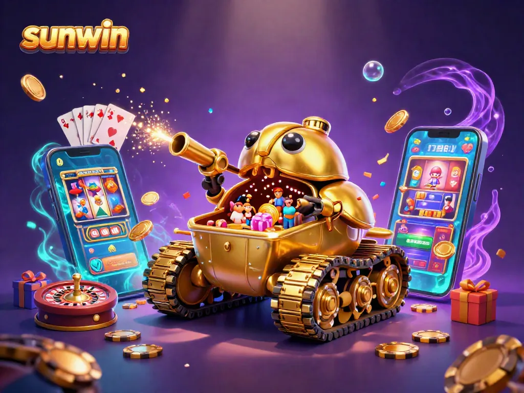 Experience thrilling gameplay at sunwin with colorful slots and dynamic casino atmosphere.