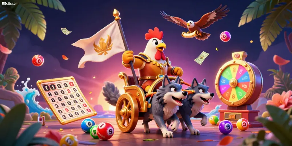 Engage in thrilling lottery games at 88clb-com with vibrant colors and exciting elements from the experience.
