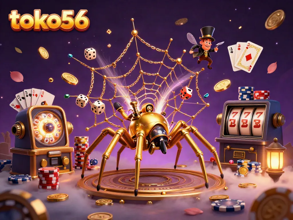 Experience the excitement of togel with toko56, where golden coins and exciting games await!