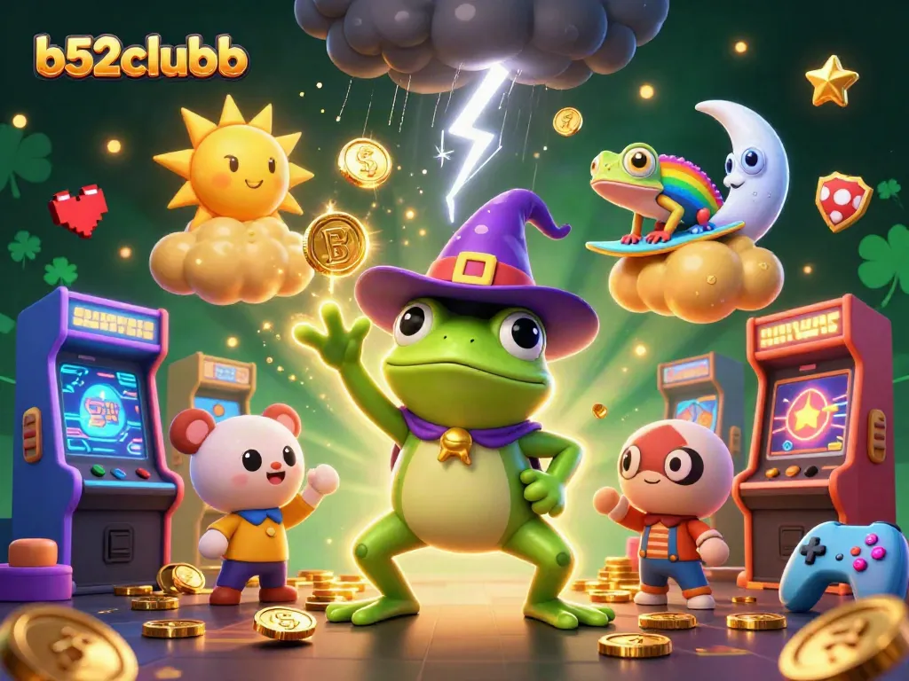 Join the fun at b52clubb and experience a vibrant storm of golden coins!