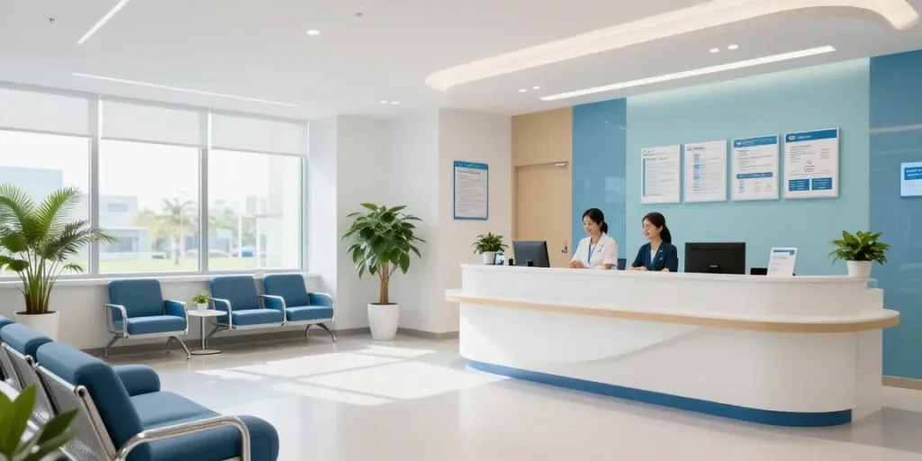 A healthcare provider offering compassionate patient care in a modern medical facility, focused on the link gacor.