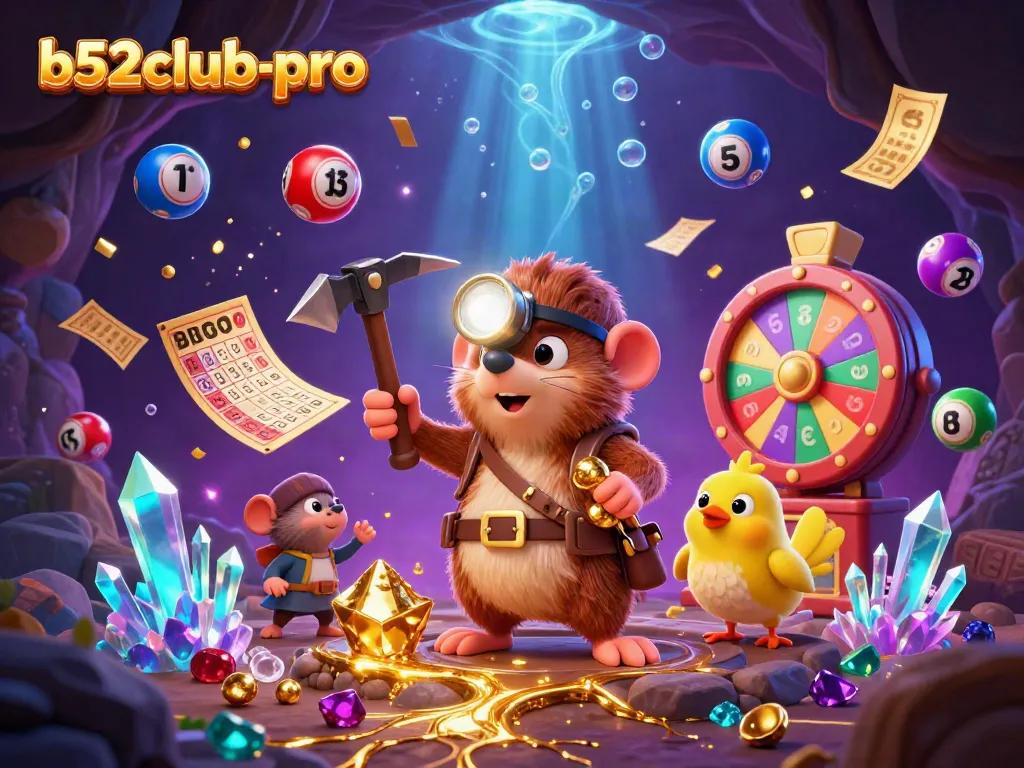 Engage with b52club-pro by experiencing thrilling lottery excitement surrounded by vibrant game elements.
