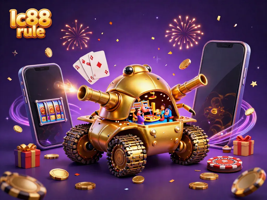 Experience excitement at the lc88 rule mini-casino, bursting with animated casino games and vibrant winnings.